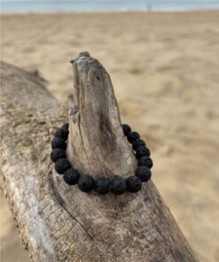 bracelet pierre de lave 