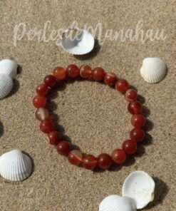 Pulsera de ágata roja