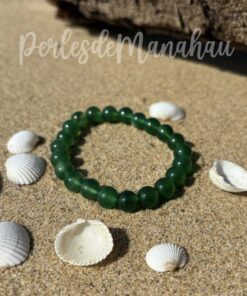 Pulsera de jade verde
