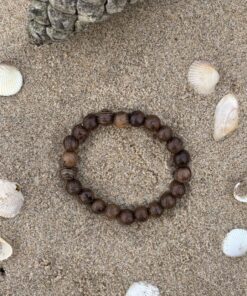 Bracelet perles bois