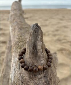 Bracelet perle en bois
