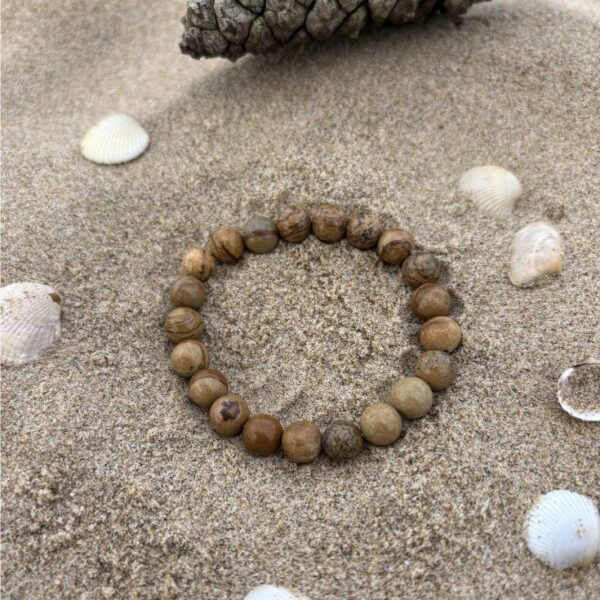 Pulsera de jaspe paisaje