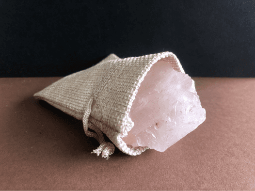 Piedra de Cuarzo Rosa